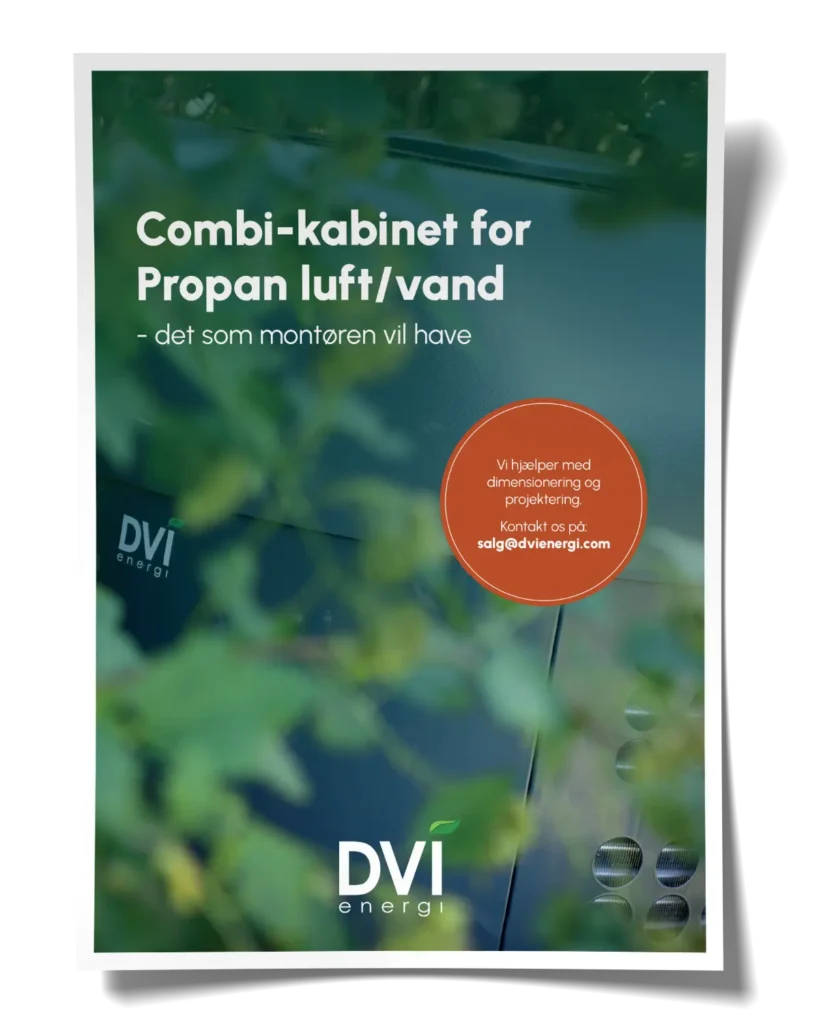 Produktfolder til download - Combi-kabinet for propan luft/vand
